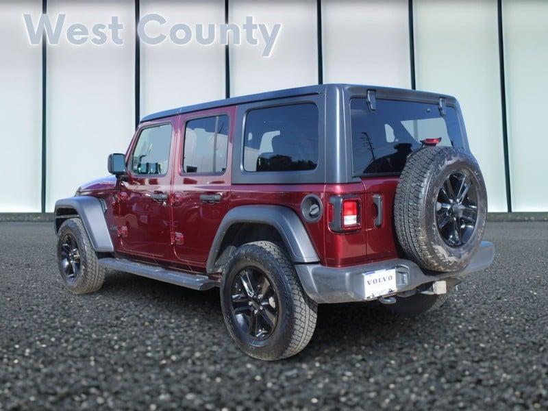 used 2021 Jeep Wrangler Unlimited car, priced at $27,881