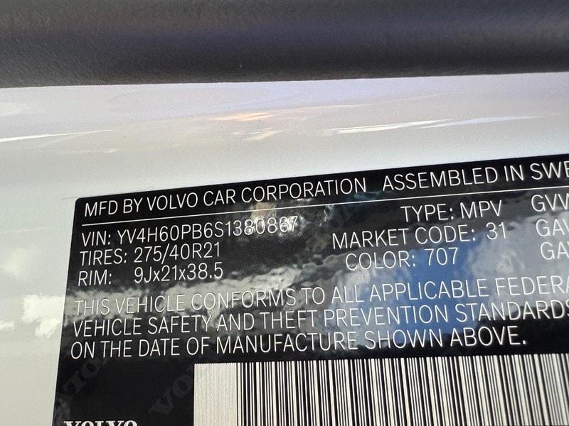 new 2025 Volvo XC90 Plug-In Hybrid car, priced at $79,545
