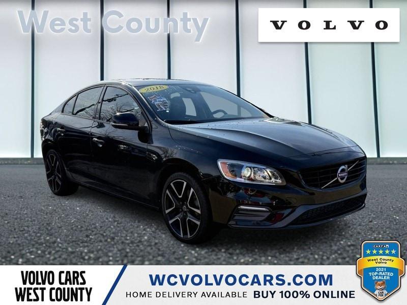 used 2018 Volvo S60 car, priced at $17,862