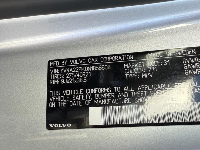 used 2022 Volvo XC90 car, priced at $42,959