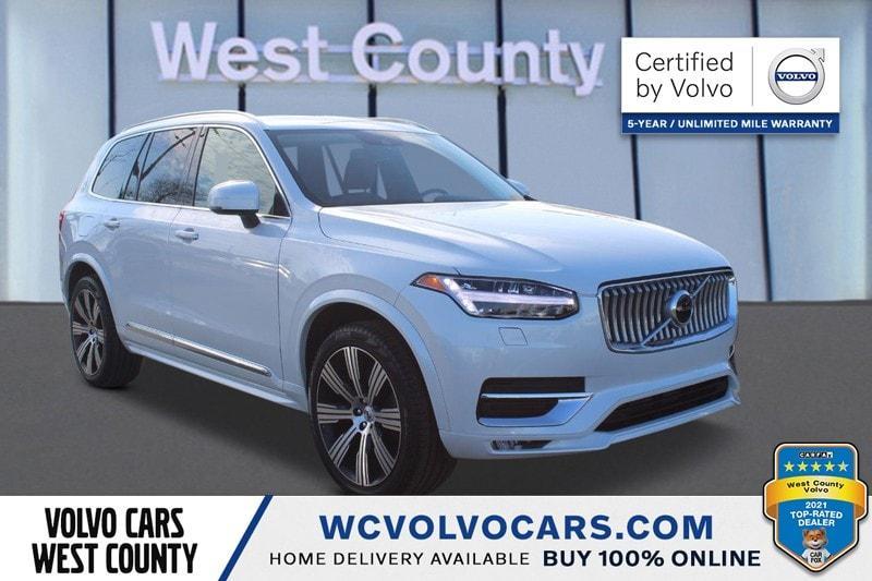 used 2021 Volvo XC90 car, priced at $47,422