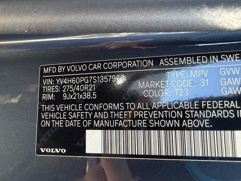 new 2025 Volvo XC90 Plug-In Hybrid car, priced at $76,755