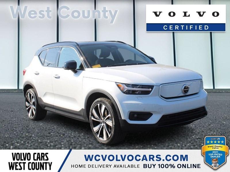 used 2021 Volvo XC40 Recharge Pure Electric car, priced at $28,822