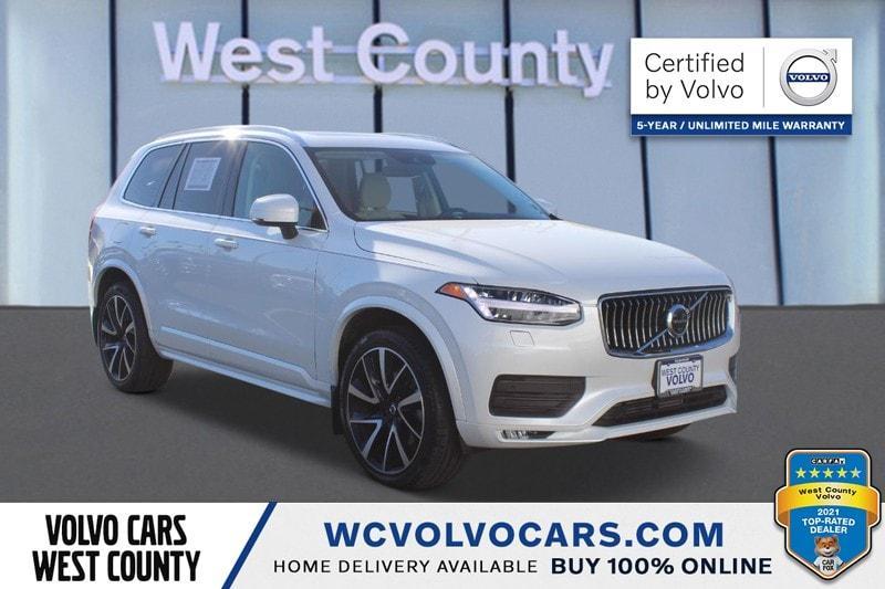 used 2022 Volvo XC90 car, priced at $45,000