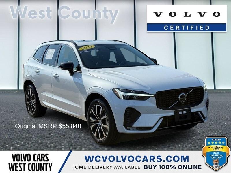 used 2024 Volvo XC60 car, priced at $43,500