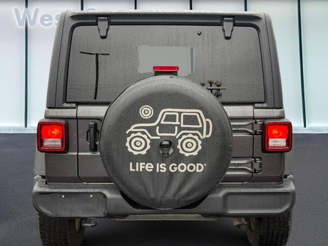 used 2021 Jeep Wrangler Unlimited car, priced at $28,972