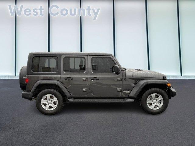 used 2021 Jeep Wrangler Unlimited car, priced at $28,972