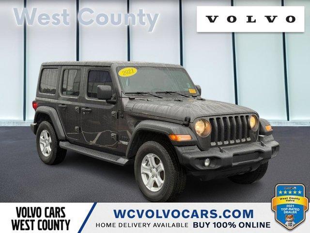 used 2021 Jeep Wrangler Unlimited car, priced at $28,972