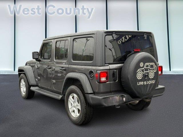 used 2021 Jeep Wrangler Unlimited car, priced at $28,972