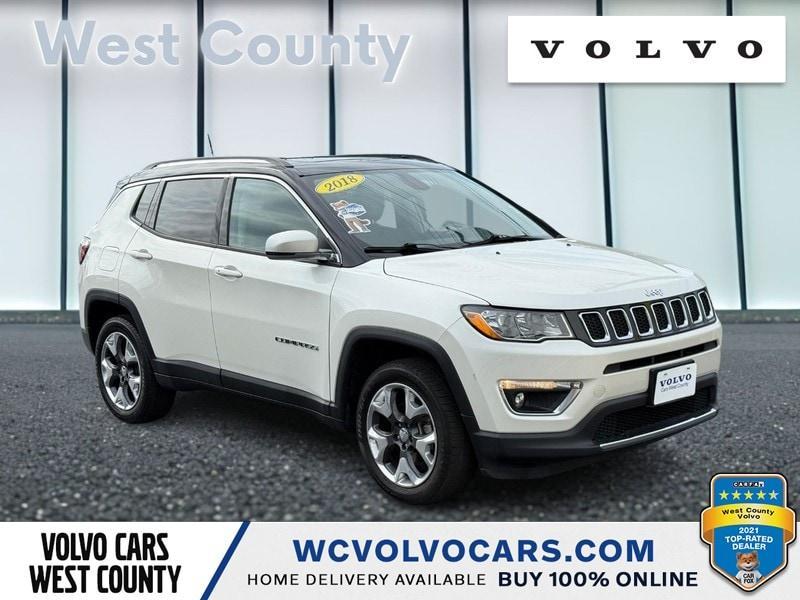 used 2018 Jeep Compass car, priced at $18,882