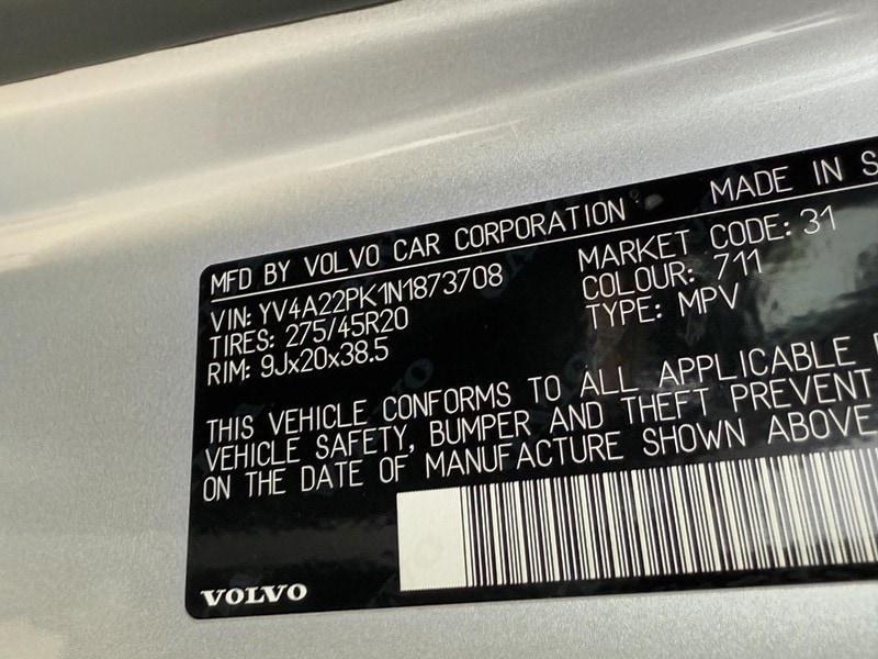 used 2022 Volvo XC90 car, priced at $36,882