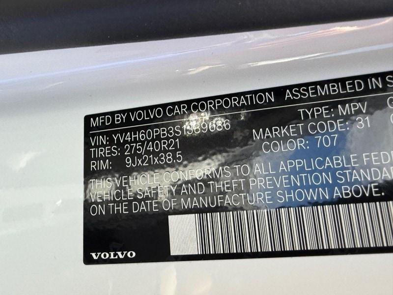 new 2025 Volvo XC90 Plug-In Hybrid car, priced at $78,805
