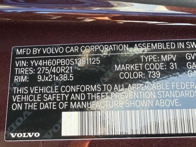 new 2025 Volvo XC90 Plug-In Hybrid car, priced at $72,805