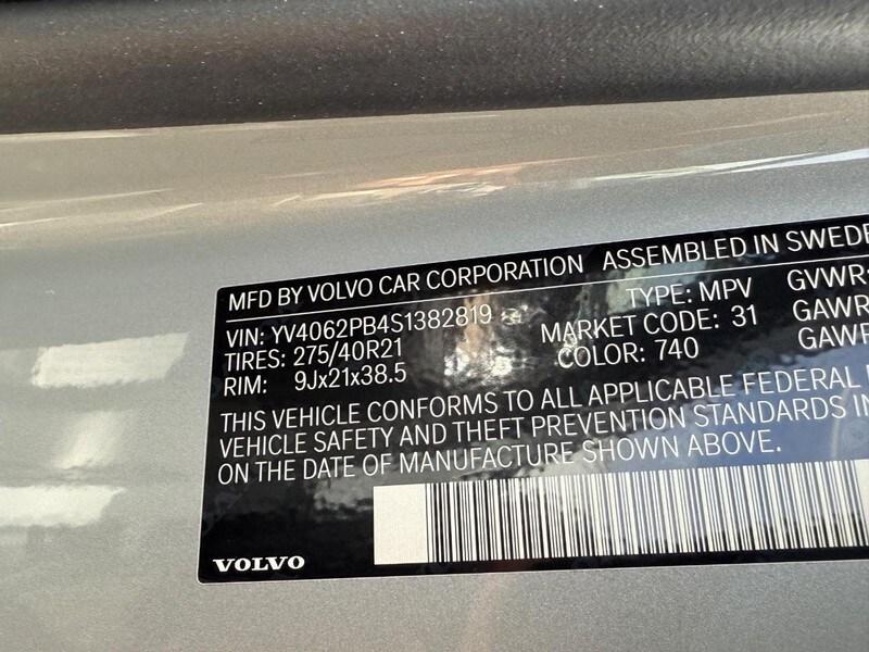 new 2025 Volvo XC90 car, priced at $69,155