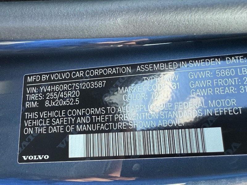 new 2025 Volvo XC60 Plug-In Hybrid car, priced at $66,260