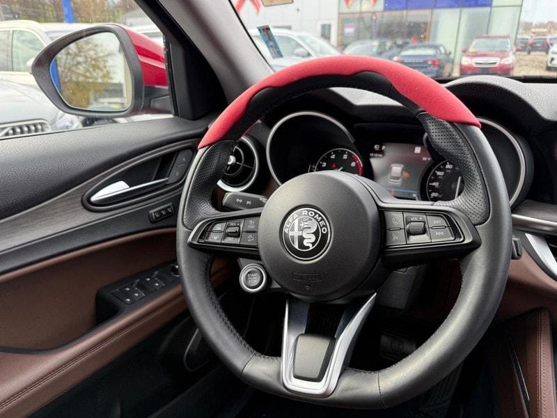 used 2021 Alfa Romeo Stelvio car, priced at $25,000