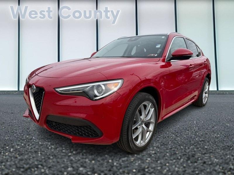 used 2021 Alfa Romeo Stelvio car, priced at $25,000