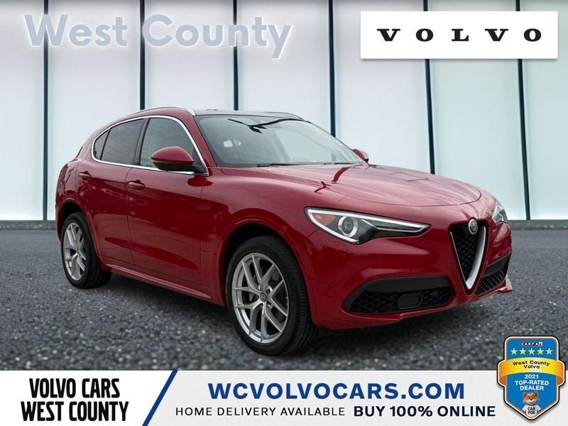 used 2021 Alfa Romeo Stelvio car, priced at $25,000