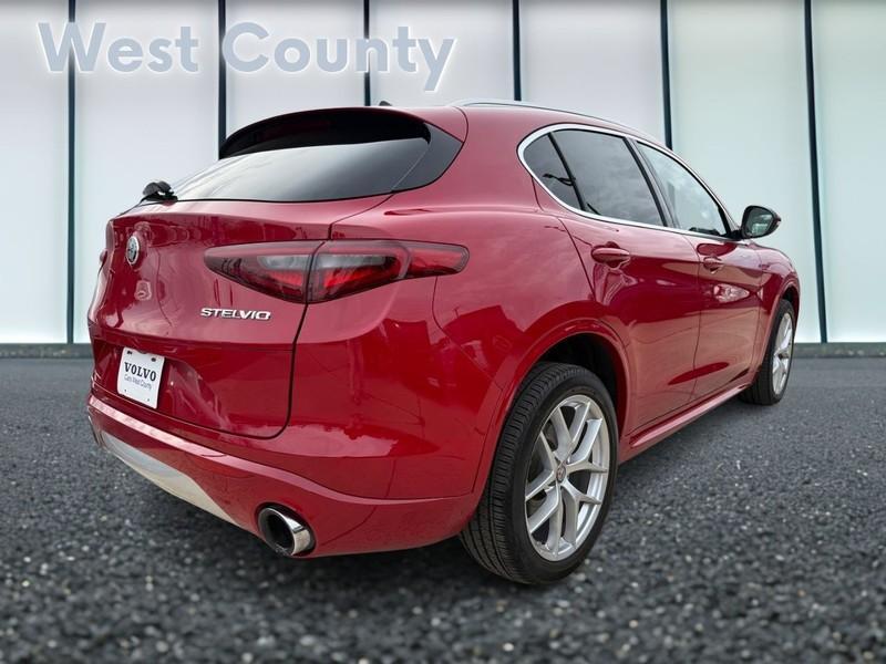 used 2021 Alfa Romeo Stelvio car, priced at $25,000