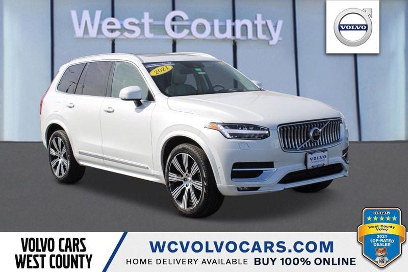 used 2021 Volvo XC90 car, priced at $45,000