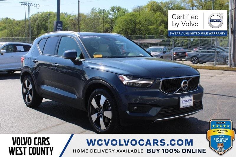 used 2021 Volvo XC40 car, priced at $33,855