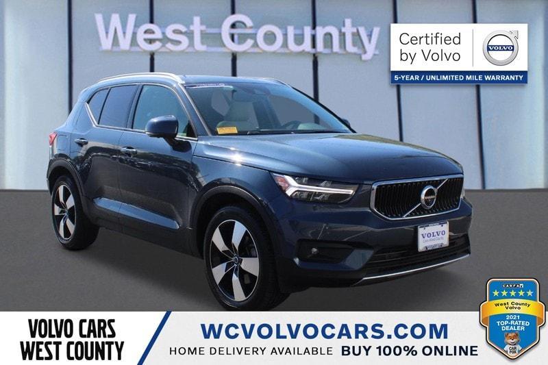 used 2021 Volvo XC40 car, priced at $33,855