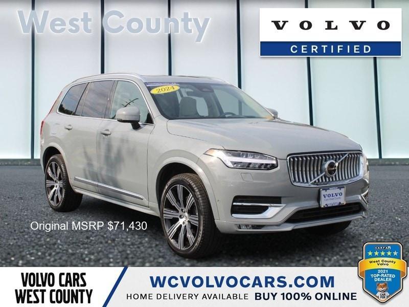 used 2024 Volvo XC90 car, priced at $58,882