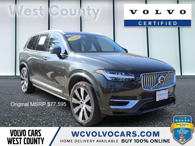 used 2022 Volvo XC90 Recharge Plug-In Hybrid car, priced at $48,000