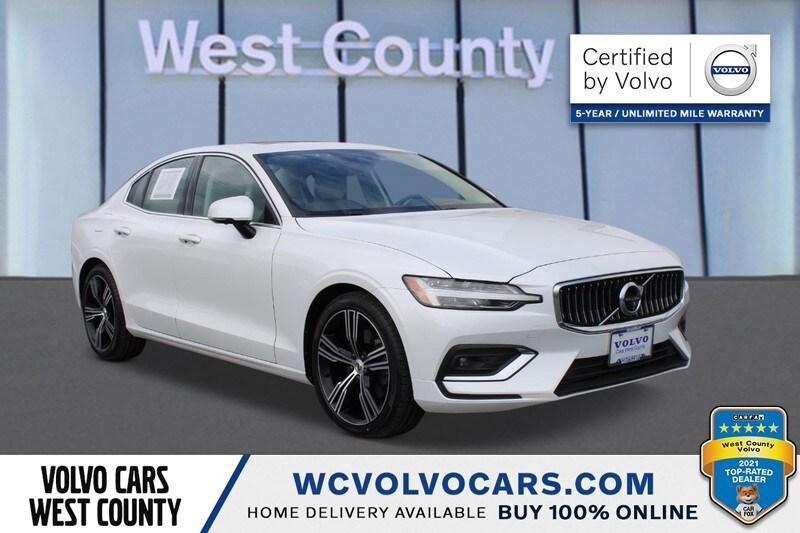 used 2021 Volvo S60 car, priced at $31,852