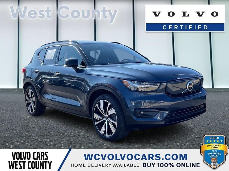 used 2022 Volvo XC40 Recharge Pure Electric car, priced at $27,855