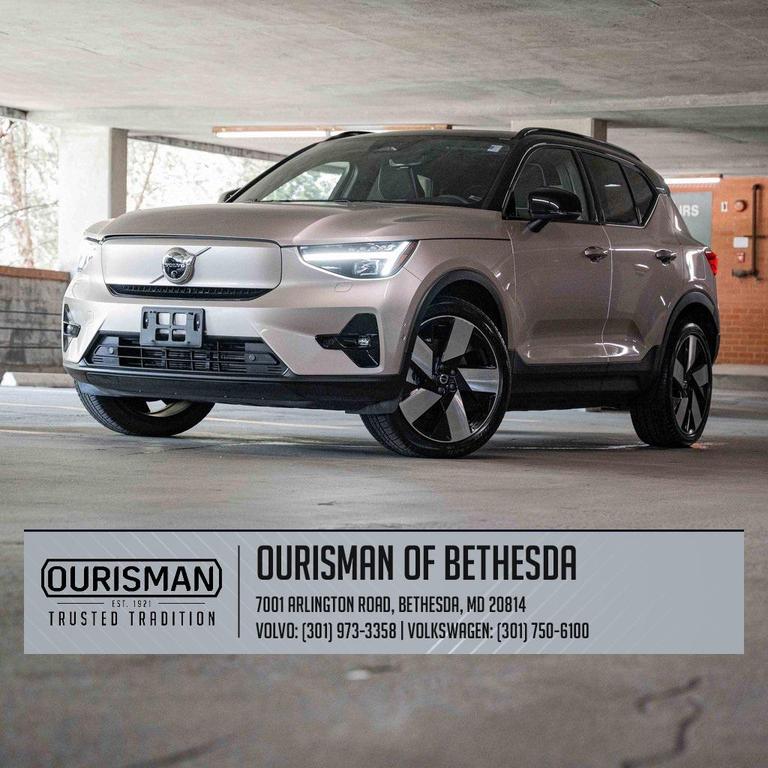 used 2023 Volvo XC40 Recharge Pure Electric car, priced at $39,000