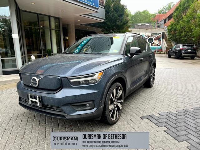 used 2022 Volvo XC40 Recharge Pure Electric car, priced at $34,500
