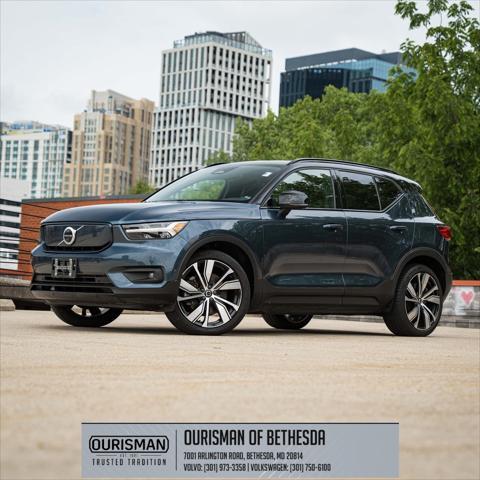 used 2022 Volvo XC40 Recharge Pure Electric car, priced at $34,000