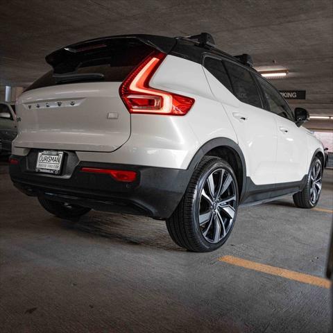 used 2021 Volvo XC40 Recharge Pure Electric car, priced at $27,000