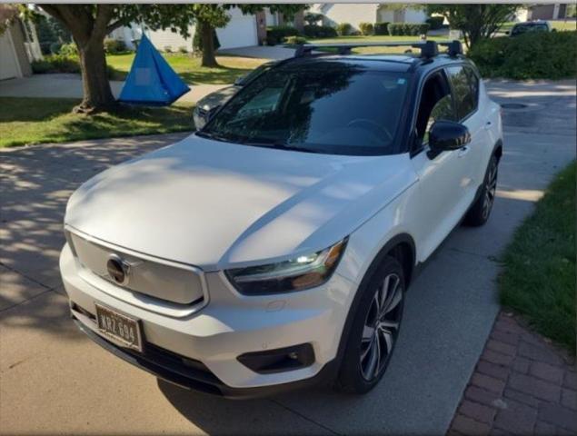 used 2021 Volvo XC40 Recharge Pure Electric car, priced at $27,000