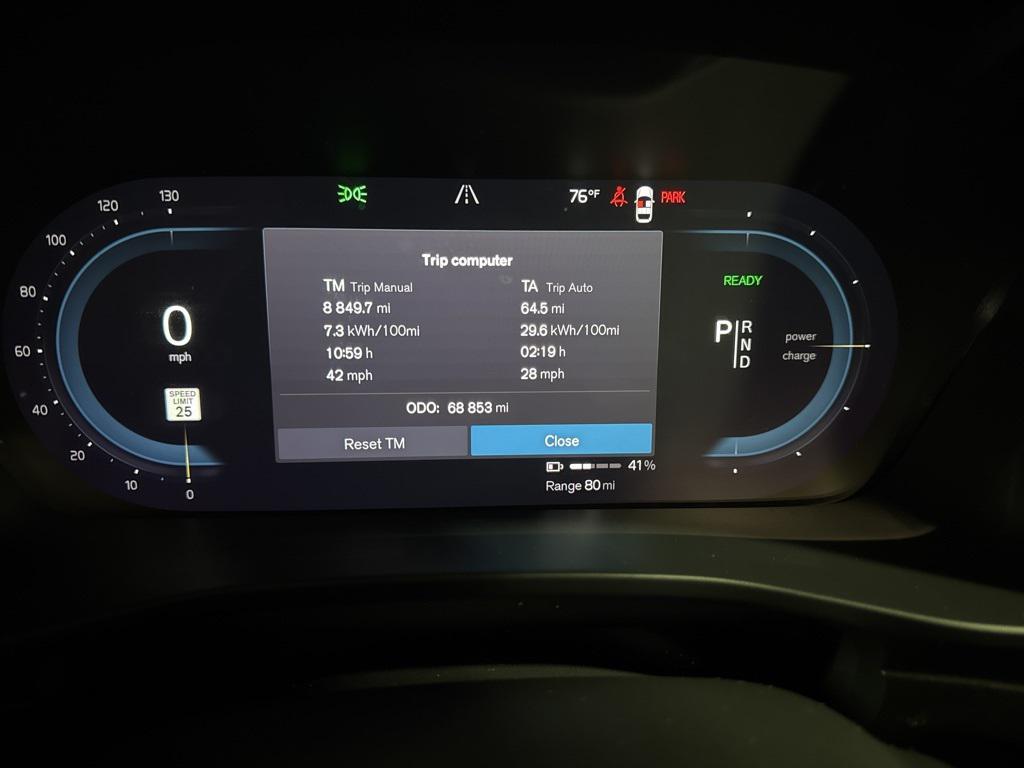 used 2023 Volvo C40 Recharge Pure Electric car, priced at $24,000