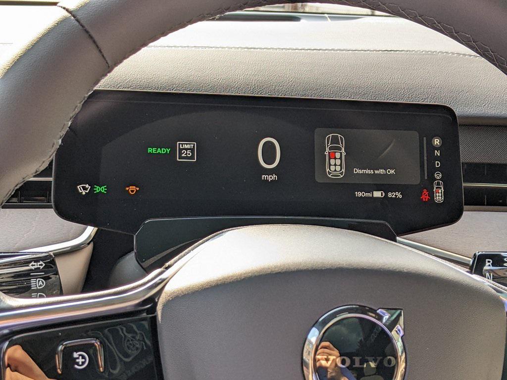 new 2025 Volvo EX90 car, priced at $83,140