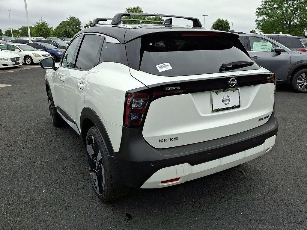 new 2025 Nissan Kicks car, priced at $32,635