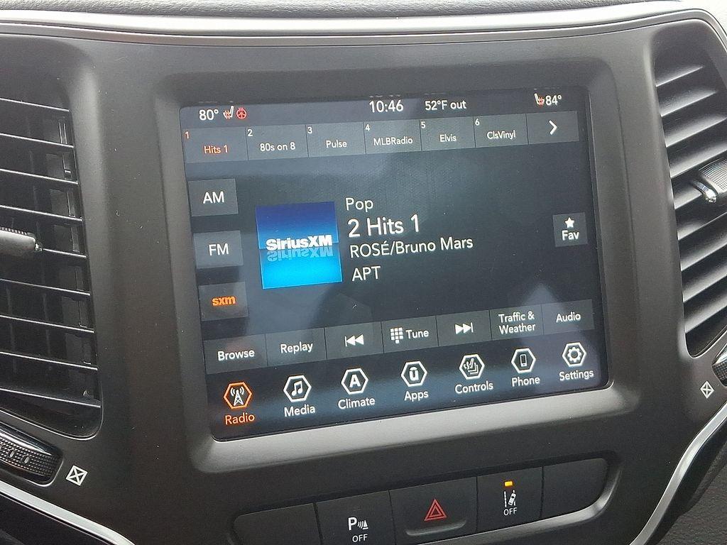 used 2021 Jeep Cherokee car, priced at $20,017