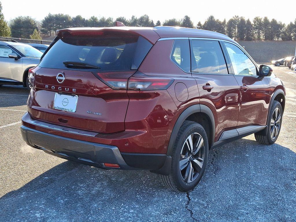 new 2025 Nissan Rogue car, priced at $40,275