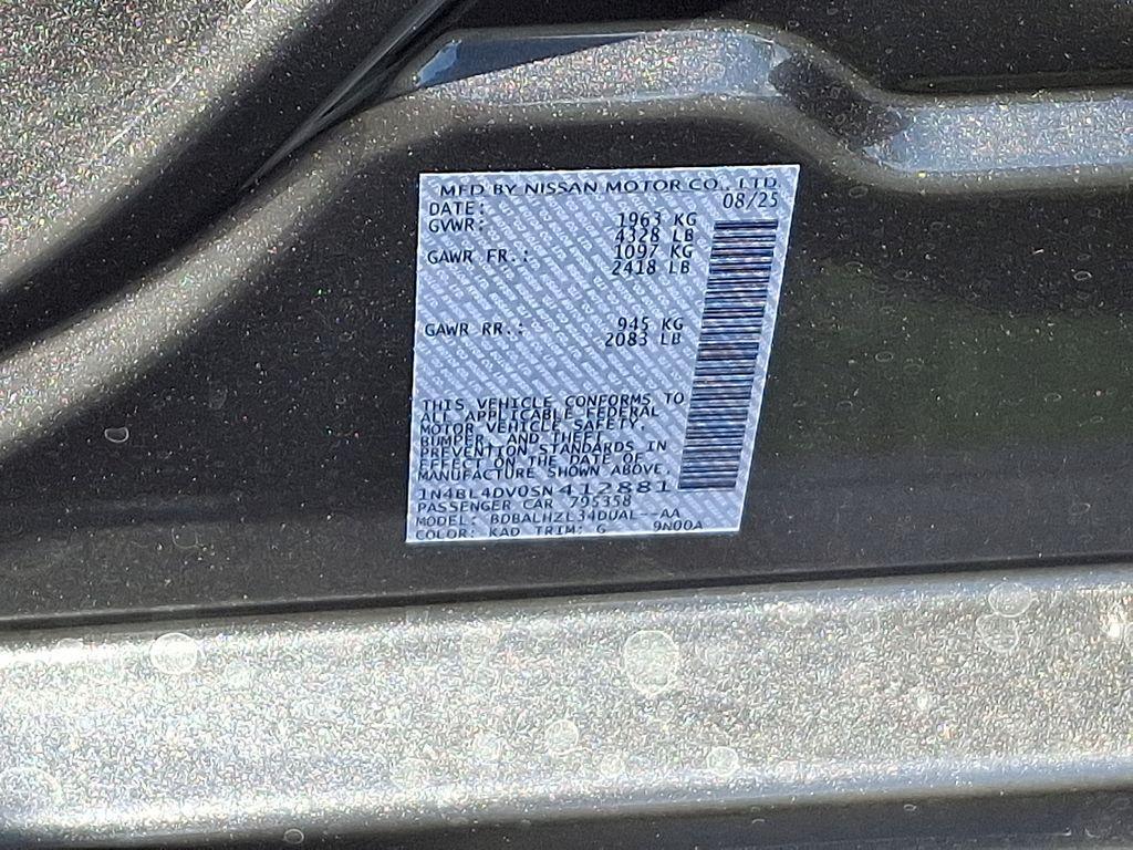 new 2025 Nissan Altima car, priced at $30,750