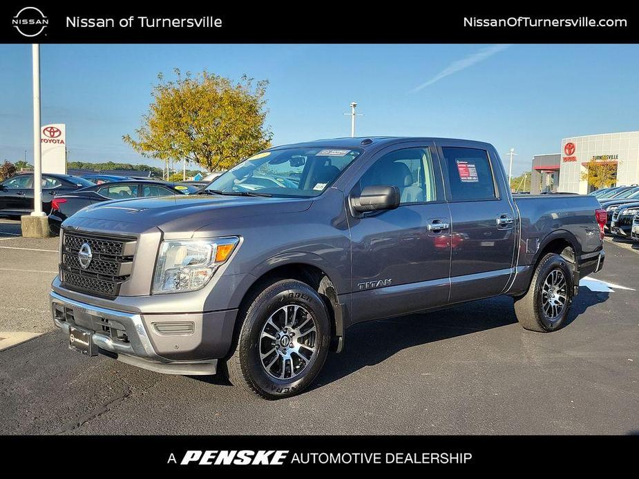 used 2021 Nissan Titan car, priced at $27,518