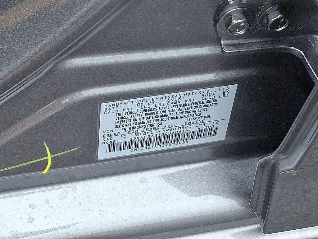 new 2025 Nissan Sentra car, priced at $27,790