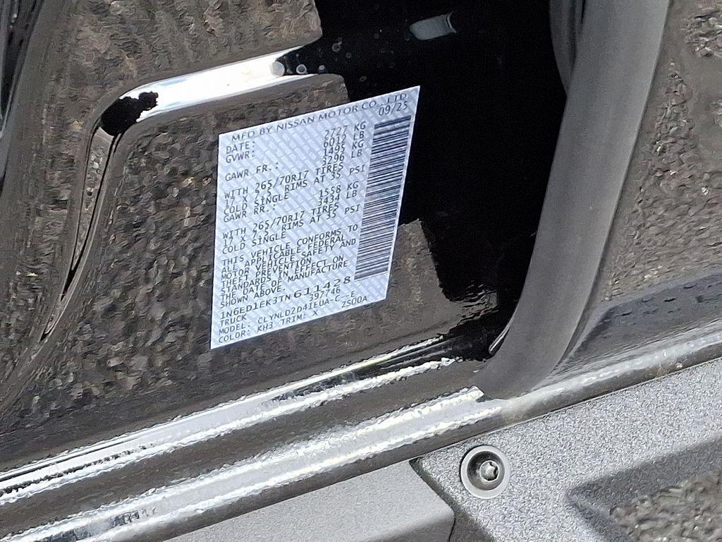 new 2026 Nissan Frontier car, priced at $47,775