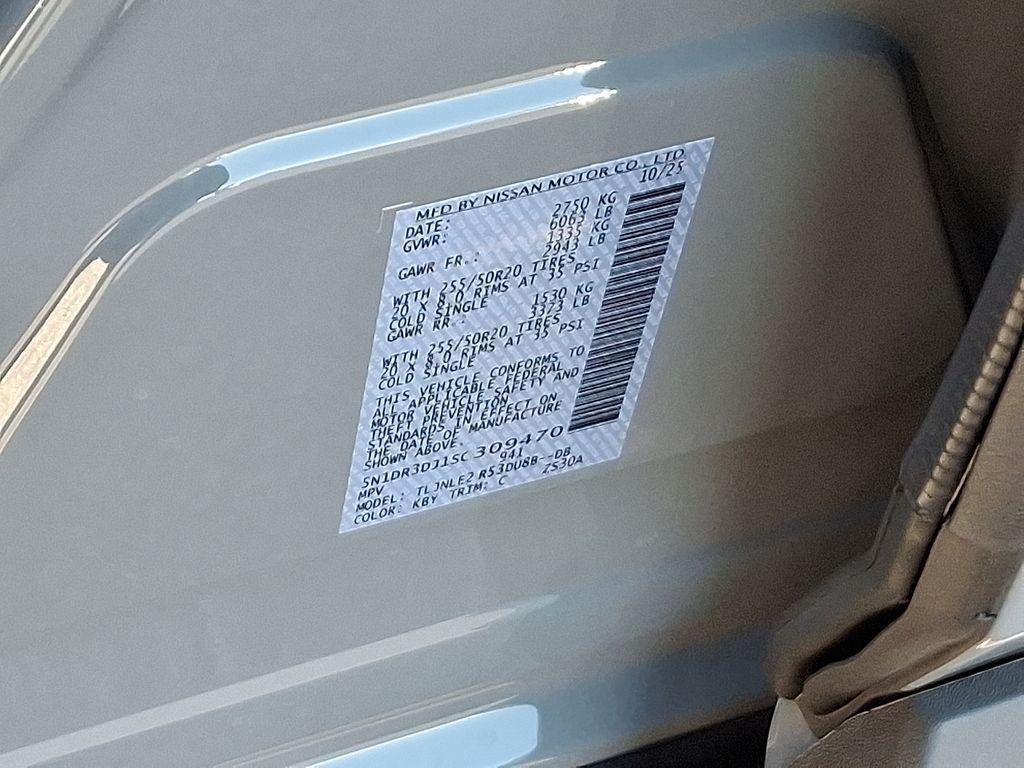 new 2025 Nissan Pathfinder car, priced at $54,310