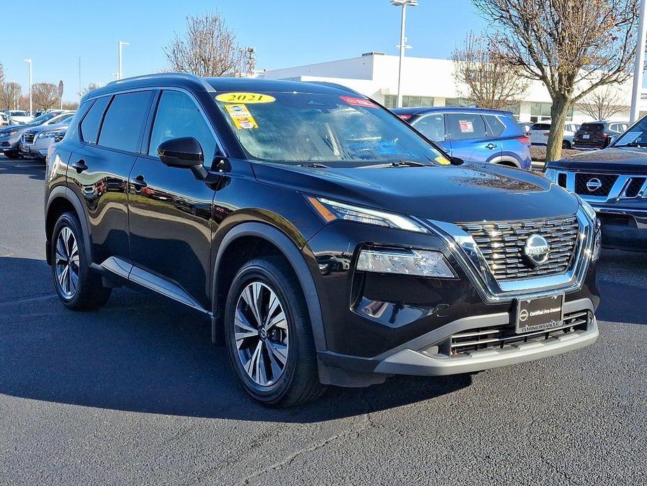 used 2021 Nissan Rogue car, priced at $24,197