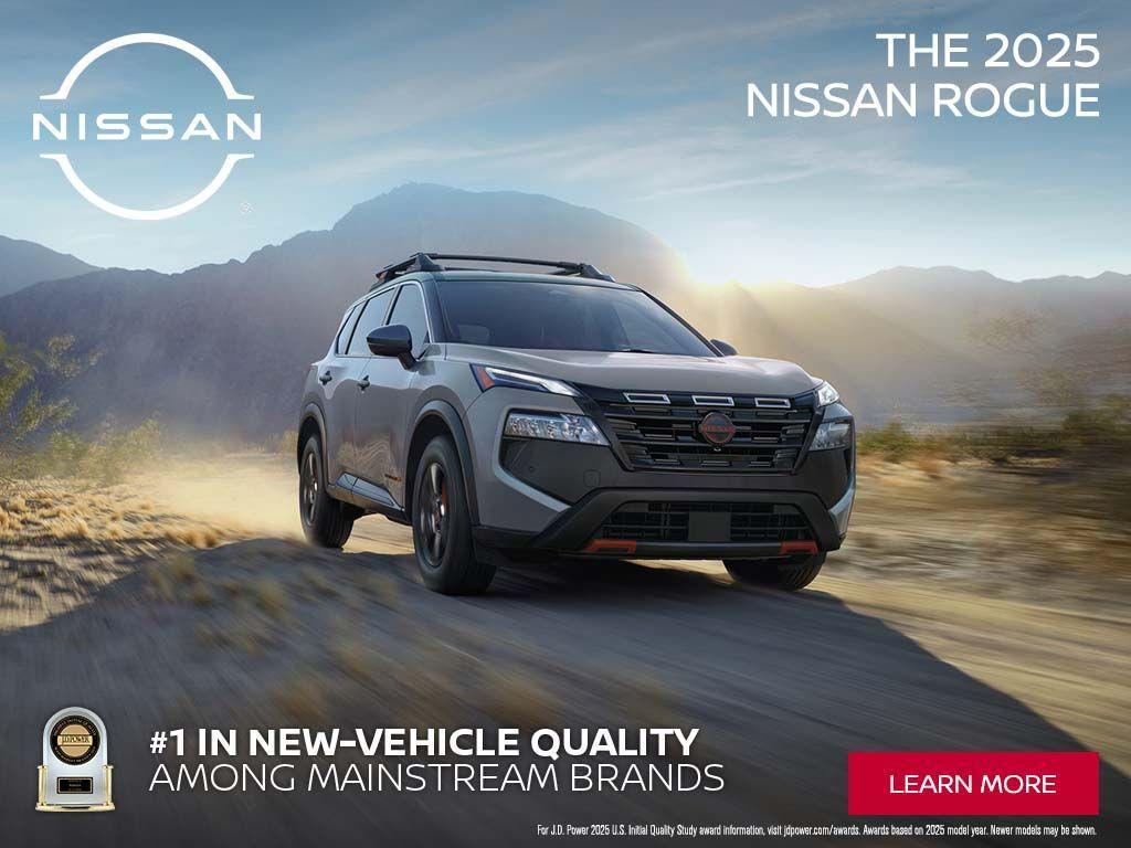 new 2025 Nissan Rogue car, priced at $32,750