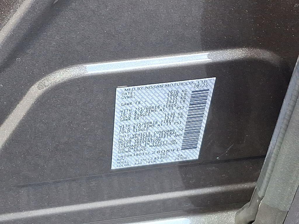 new 2025 Nissan Pathfinder car, priced at $46,455