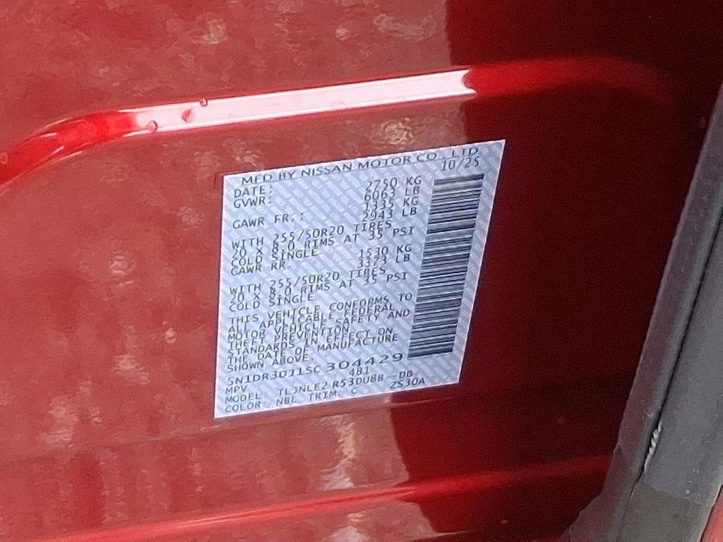 new 2025 Nissan Pathfinder car, priced at $55,370