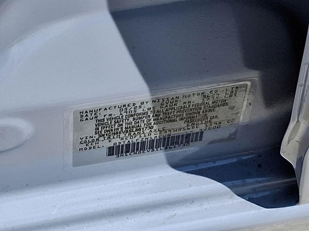 new 2025 Nissan Versa car, priced at $22,835
